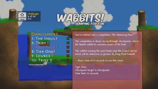 FUZZY DEATH STOMPS! (Wabbits Jumping For Fun) [XBL Indie Game]