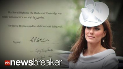 IT’S A PRINCE!: Duchess Kate Delivers Baby Boy; Cheers from Outside Hospital