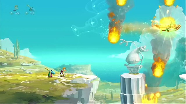 Rayman Legends - Vidéo de gameplay maison, en solo et en coop'