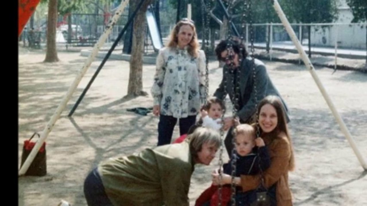 Rare baby pictures show Angelina Jolie with look-alike mother Marcheline Bertrand