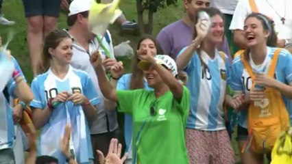 Emoção nas ruas do Rio