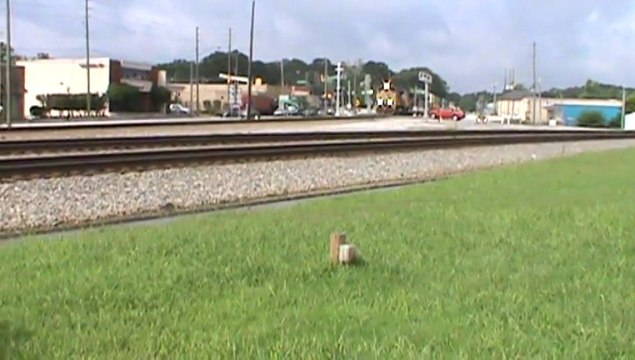 Union Pacific intermodal train east through Austell Ga.