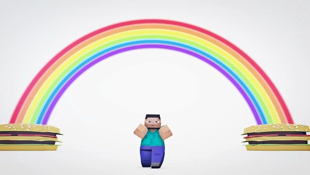Burgers Minecraft Animation