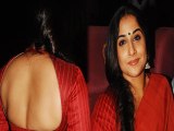 Vidya Balan Shows Of Her Back In Sexy Saree