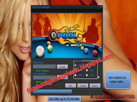 8 ball pool Cheat Hack v5.01 - 8 ball pool miniclip Hacking tool