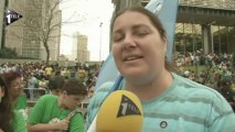 JMJ : les Argentins accueillent leur pape à Rio