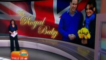 Royal baby dominates world media