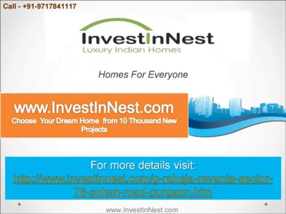 Raheja Revanta - Buy 1-6 BHK luxury apartments in Gurgaon