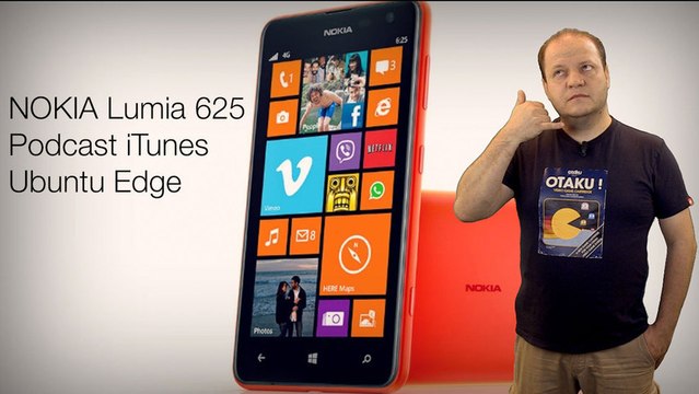 freshnews #481 Podcasts iTunes. Nokia Lumia 625. Ubuntu Edge (23/07/13)