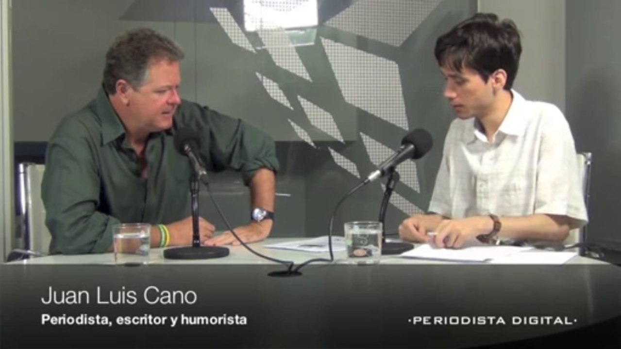 Juan Luis Cano, periodista y humorista. 22-7-2013