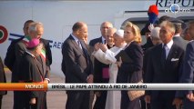 Brésil : Le Pape François attendu à Rio de Janeiro