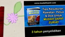 Panduan Dan Tips Untuk Mudah Hamil Dan Cepat Dapat Zuria