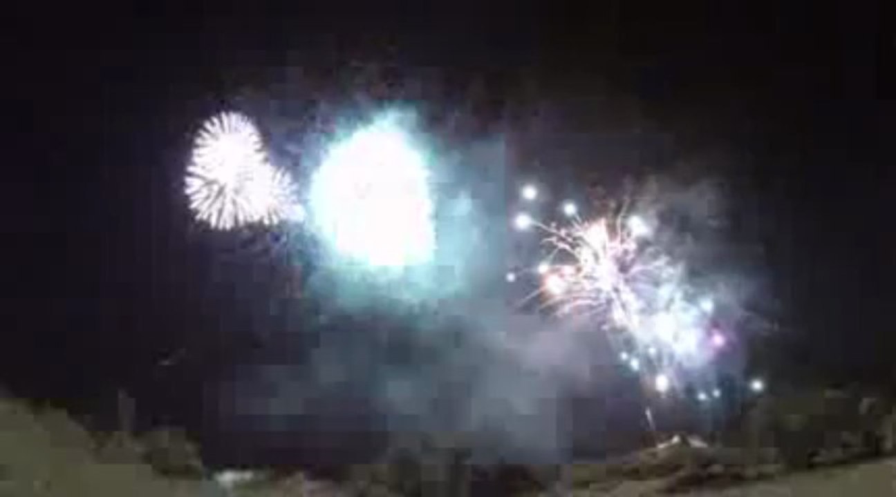 Feu d'artifice de Privas 2013