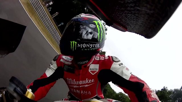 Drift HD Ghost Josh Waters Brands Hatch Crash British Superbike Championships 2013