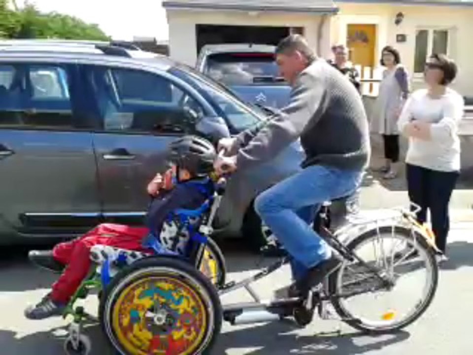 Assistance Electrique sur Handi cycle Baptiste