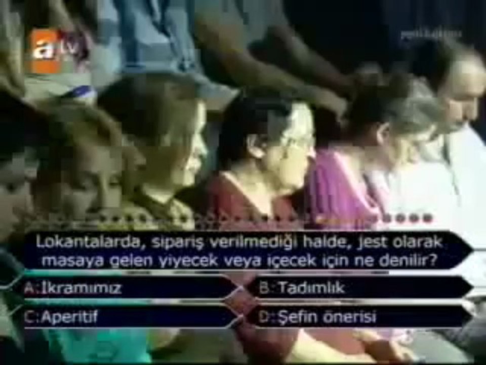 Atv Kenan Işık Kim Milyoner Olmak İster Yarışması Tek Parça İZLE- 26.04.2012