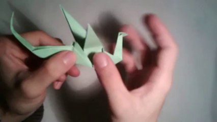 Origami - How to make an easy origami dragon