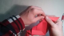 Origami - How to make a winged heart (origami instructions)