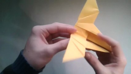 Como hacer una mariposa de origami facil