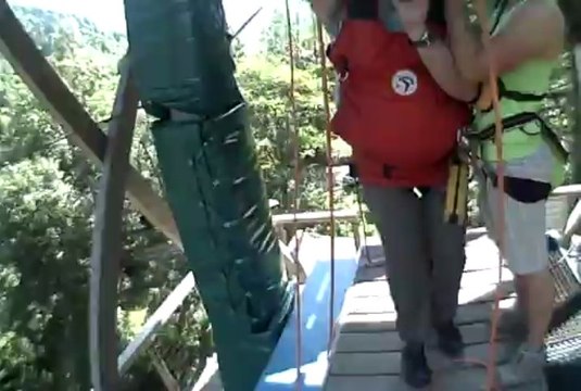 Tyrolienne géante Bol d'air La Bresse