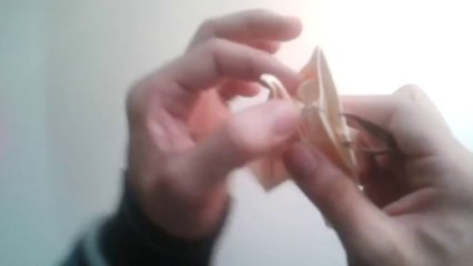 Como hacer un ángel de origami