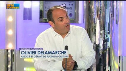 Olivier Delamarche: 50% des économistes se trompent, le QE va s'intensifier, Intégrale Placements - 23/07