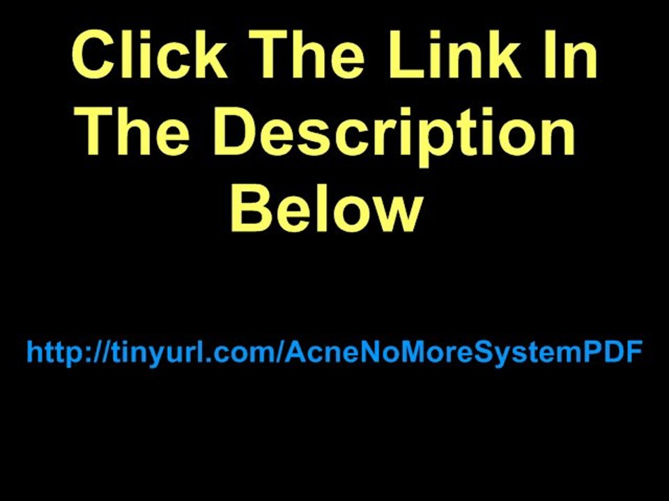 Acne No More Program
