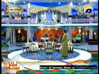 Amaan Ramazan By Geo TV (Saher) - 23 July 2013 - Part 2