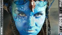 Avatar Bodypainting Bodypaint Bodyart by Christine Dumbsky