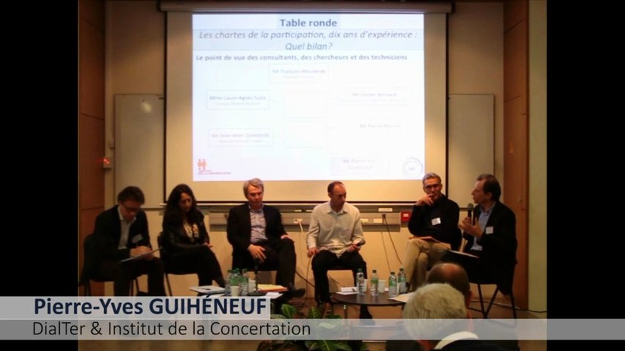 Les chartes de la participation, dix ans d'expérience : quel bilan ?