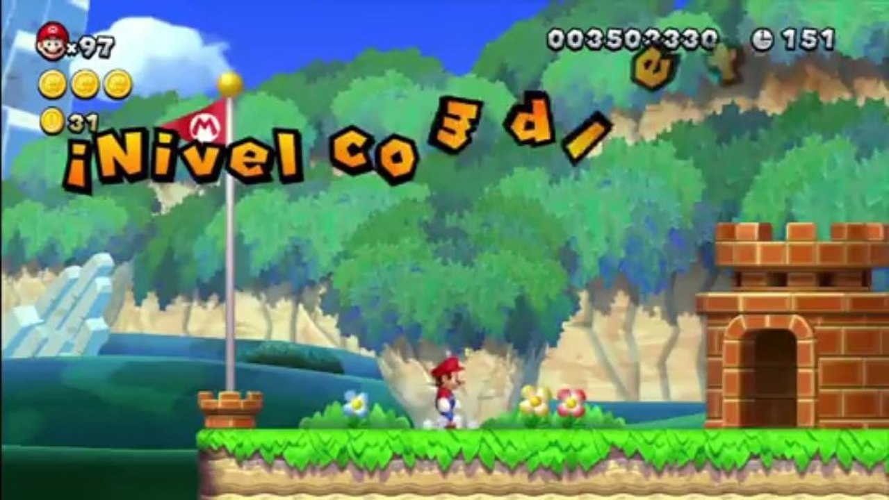 Super mario bros Wii U Mundo estrella
