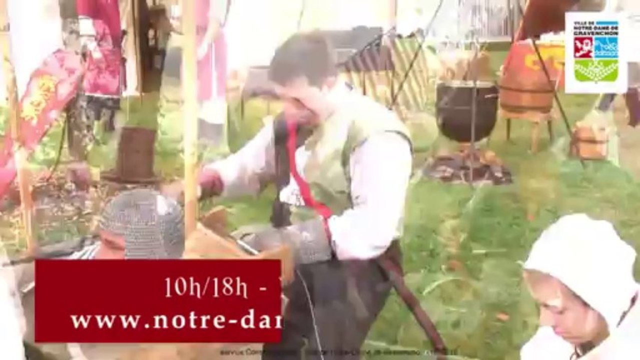 Fête de l'automne :  journée médiévale à Notre-Dame de Gravenchon
