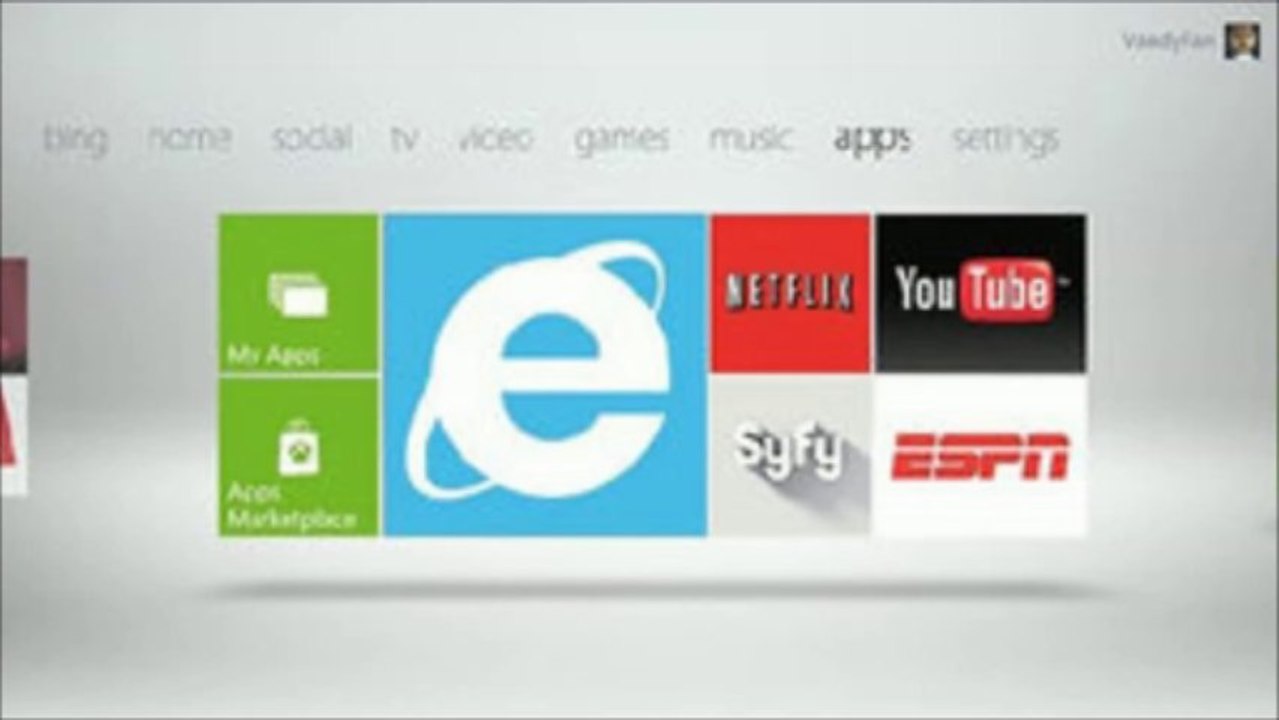 XBOX 360 Nuevas Aplicaciones