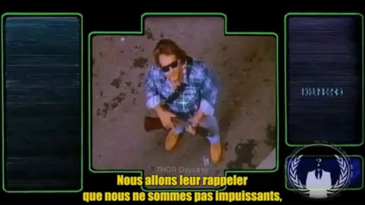 ANONYMOUS "Message du 22 Juillet 2013" (Réveillez les Masses)