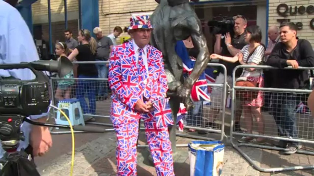 William und kate im glück – kleiner prinz noch ohne namen