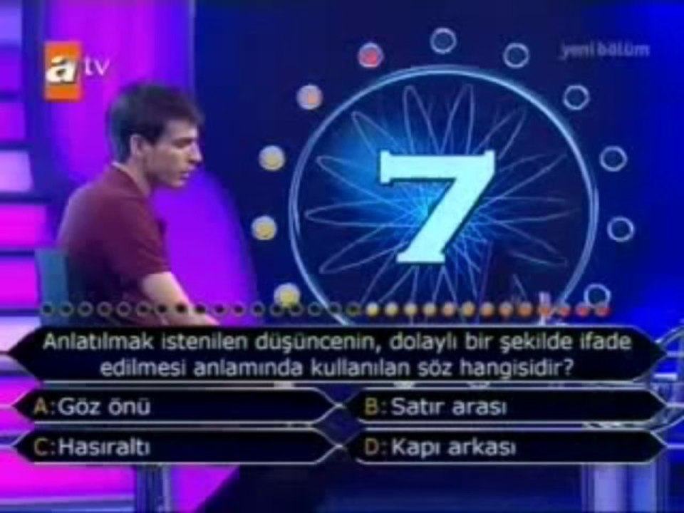 ilk soruda elenen yarışmacı 29 Temmuz 2012 Kim Milyoner Olmak İster Onur Yorgun