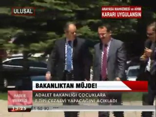 ADALET BAKANLIĞI'NDAN ÇOCUKLARA MÜJDE