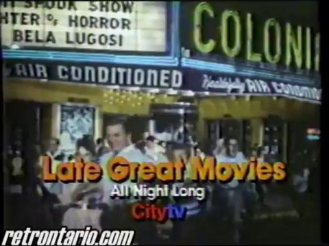 Citytv Late Great Open All Night Long 1986