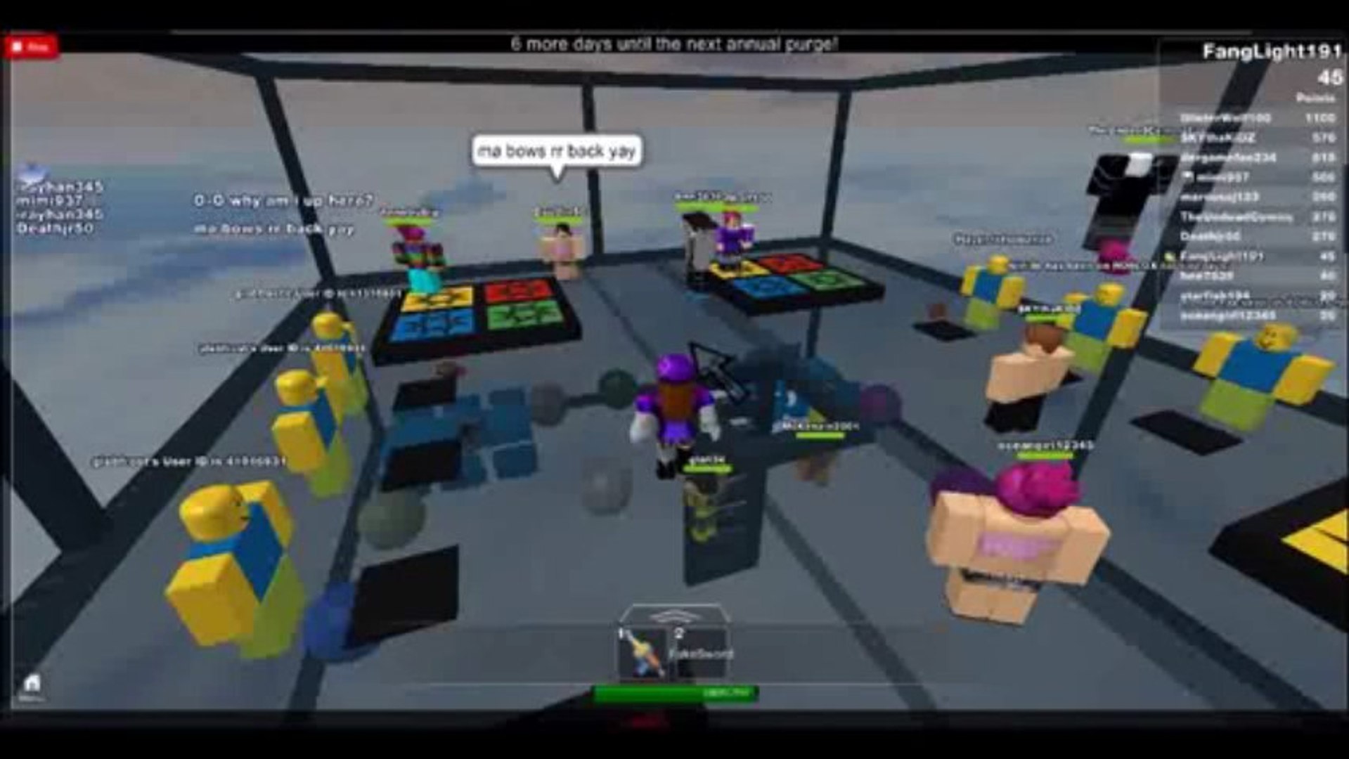 Roblox The Purge Game - roblox hide and seek is extreme ding dong the best