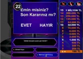 Kim Milyoner Olmak İster Oyunu