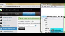 Generateur Code PSN [ Rapide & Facile ] Juillet - Août 2013 mettre à jour