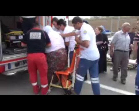 Yaralı kilolu kadın sağlık ekiplerine zor anlar yaşattı