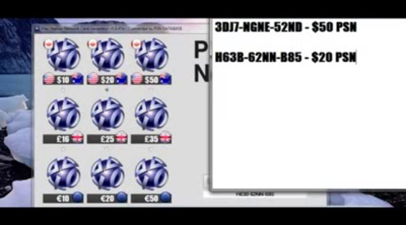 Générateur de Code PSN - Téléchargement Gratuit - [ Avec Preuve - Juillet 2013 ]