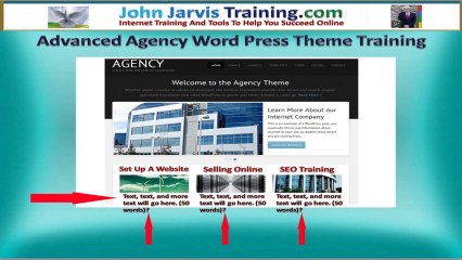 Agency WordPress Theme - Advanced Training Introduction Video