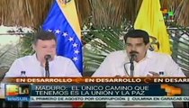 Relanzan relaciones presidentes de Colombia y Venezuela