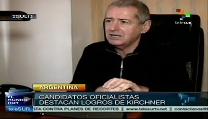 Argentina: candidatos del FPV proponen profundizar en inclusión social