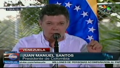 Presidente Maduro recibe a su homólogo colombiano en Puerto Ayacucho