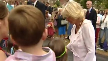 'Morning Grandad': Crowds congratulate Prince Charles