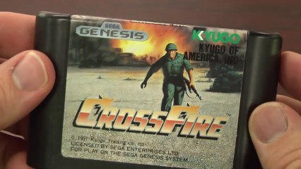 Classic Game Room - CROSSFIRE review for Sega Genesis