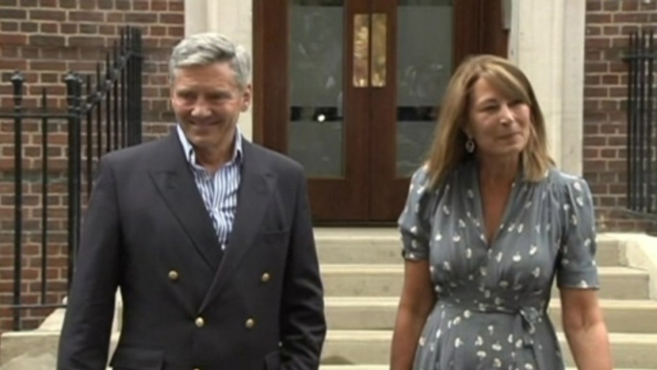 Grandparents of royal prince overjoyed